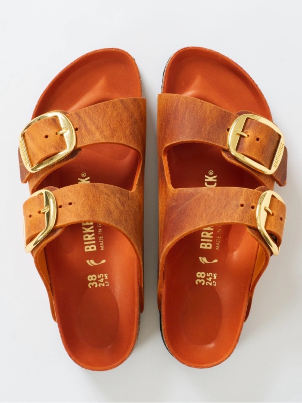 Birkenstock Arizona Big Buckle Orange